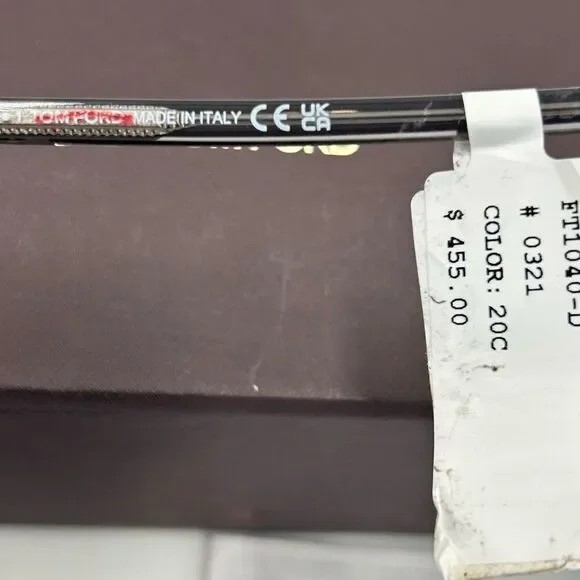 Unisex Tom Ford sunglasses TF1040D 20 C 52818140–2 made in Italy smoke/black - Picture 7 of 11